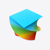 Twister Bloc – Regenbogenfarben – Notizzettel