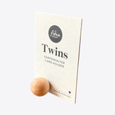 Twins | magnetische Kartenhalter (Buchenholz nature) – Fidea Design