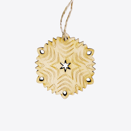 Schneeball – Anhänger – Ahorn