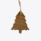 Christmas tree – pendant – maple