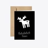 Reindeer with Brunsli Recipe – Folding Card with Envelope