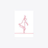 Eiskunstlauf Grusskarte