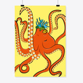 Octopus «Signor Polpo» Poster