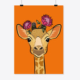 Giraffe «Camelopardalis» poster/poster
