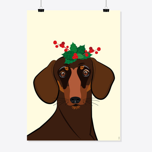 Dackel «Theo» Poster/Plakat