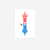 Stadtturm Baden – Postkarte – A6