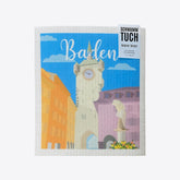 Vintage Baden – Stadtturm – Schwammtuch ECO – Reana.Design