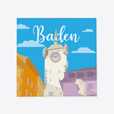 Vintage Baden – City Tower – Magnet – Plastic – Reana.Design