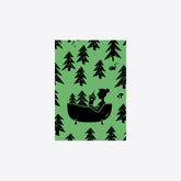 Badewanne – WaldBaden – Postkarte