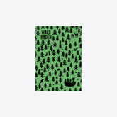 Wald – WaldBaden – Postkarte