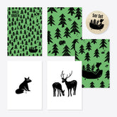 WaldBaden – Set of 5 Postcards