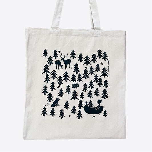 WaldBaden – Baumwolltasche