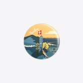 Vintage Baden – Ruin Stone – Magnet round – Plastic – Reana.Design