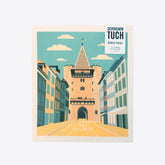 Vintage Basel – Spalentor – Schwammtuch ECO – Reana.Design