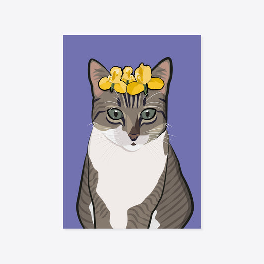 Katze – Bonita – Bildkarte A5