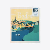 Vintage Baden – Altstadt 01 – Schwammtuch ECO – Reana.Design