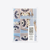 Notizheft aus Geschenkpapier – Waschbär «Pedro» – A6