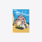 Vintage Baden – Postkarte A6 – Halde – Reana.Design