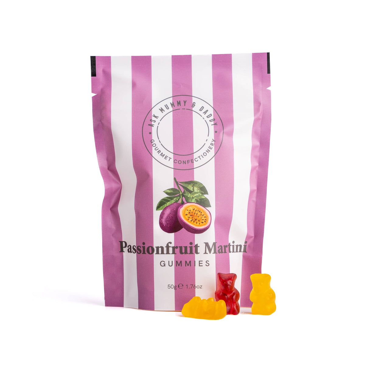 Passionsfrucht Martini Gummies 50g