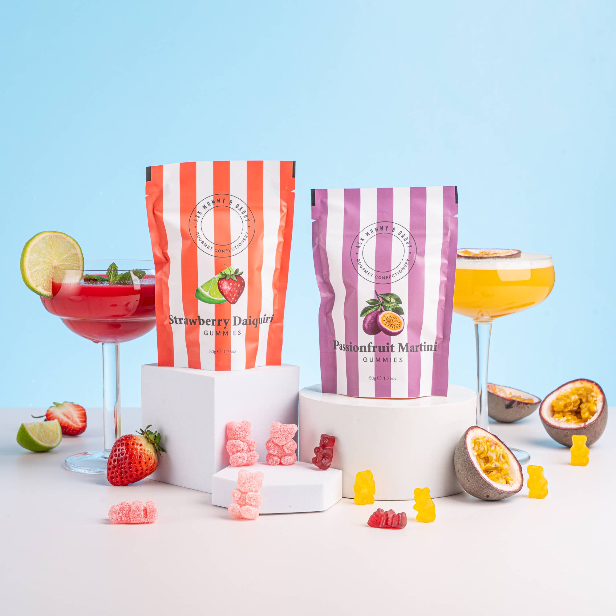Passionsfrucht Martini Gummies 50g