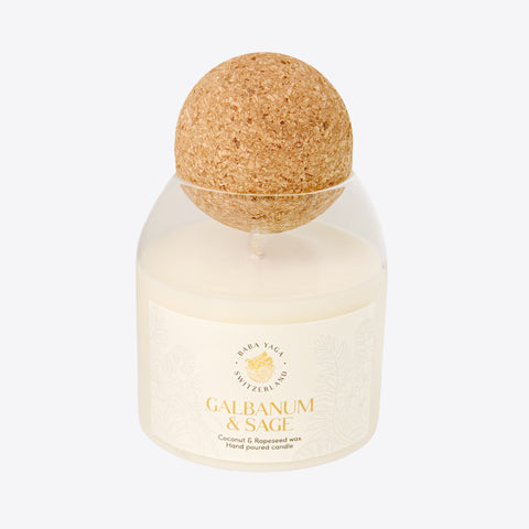 Candles with cork lid – 400 ml – Baba Yaga