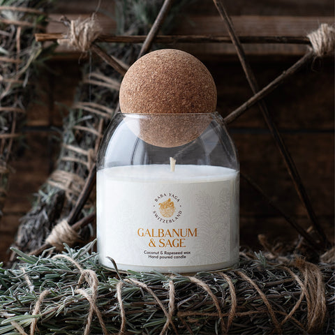 Candles with cork lid – 400 ml – Baba Yaga