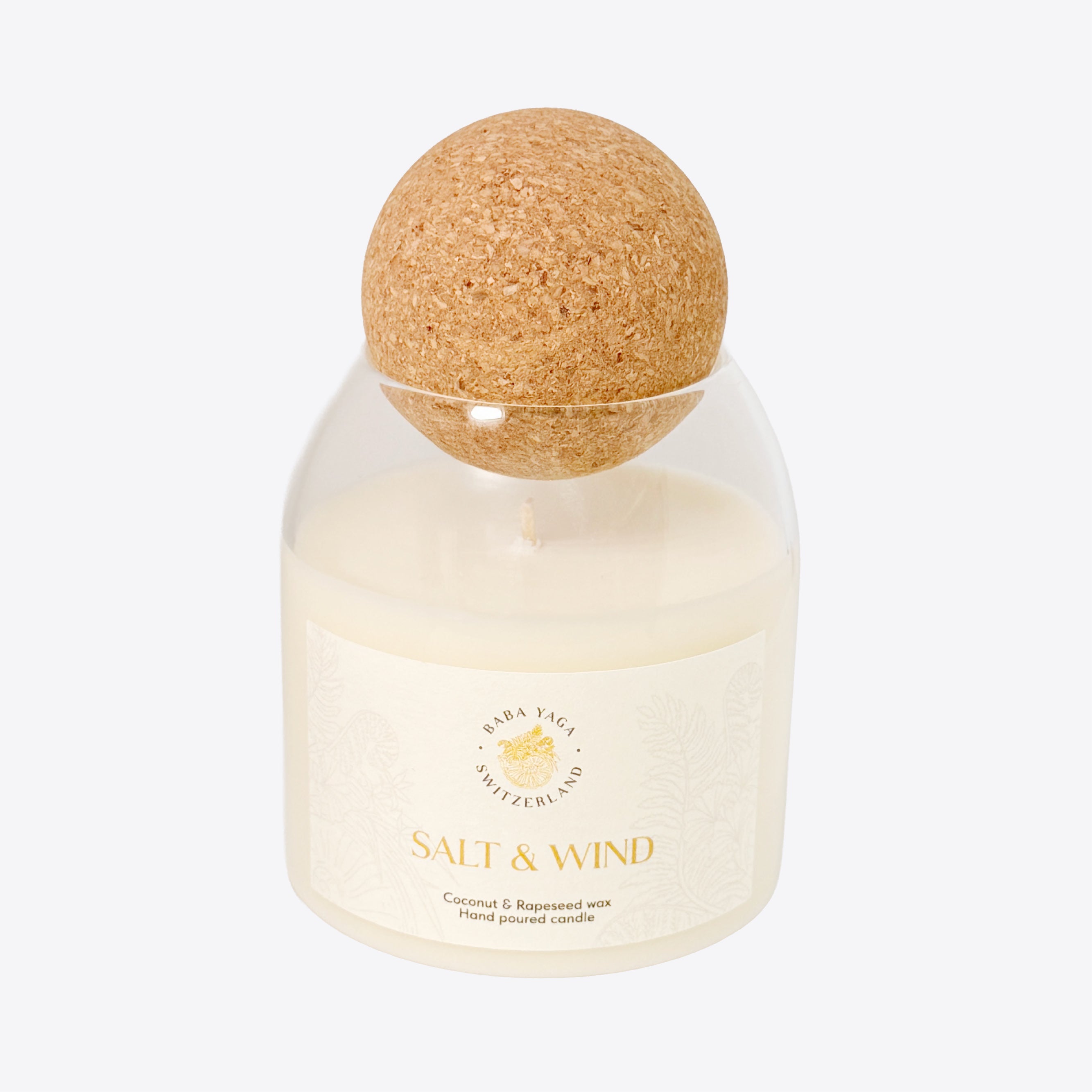 Candles with cork lid – 400 ml – Baba Yaga