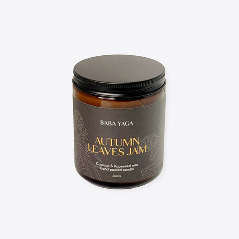 Bernsteinglas Kerzen – 250 ml – Baba Yaga