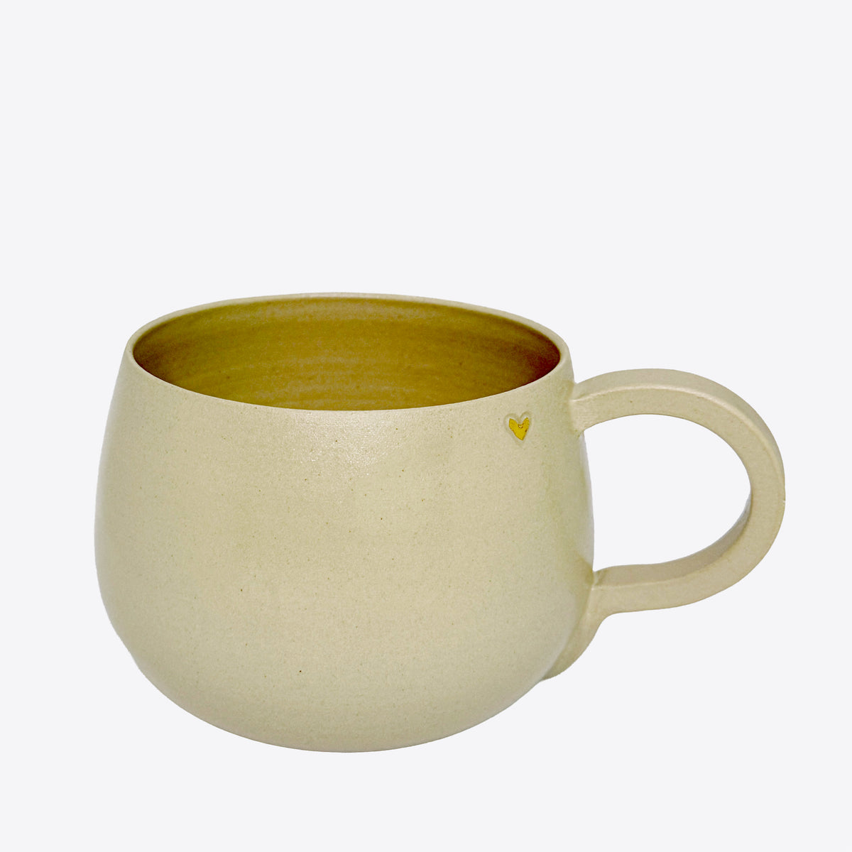 Grosse Teetasse – Keramik – beige – 38