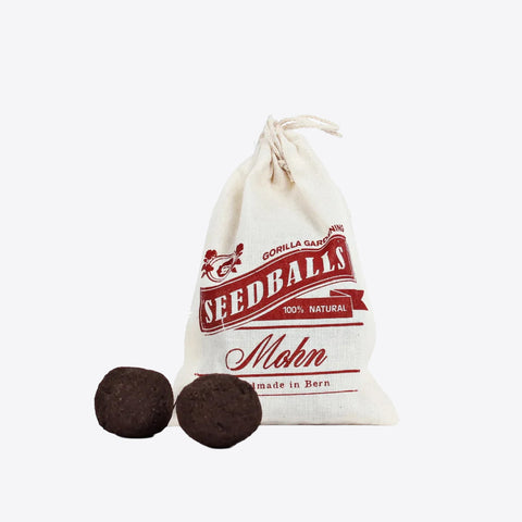 Seedballs – Mohn – 5er-Set – Gorilla Gardening