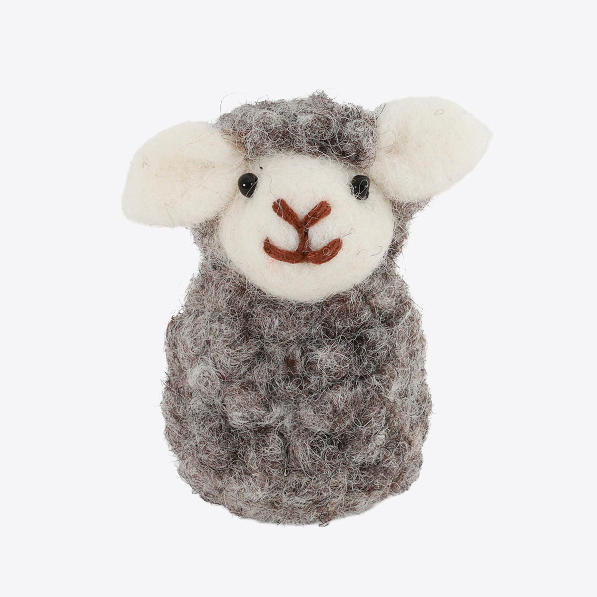 Schaf – Grau – Handgemacht aus Filz von Gry & Sif