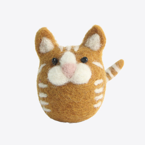 Katze – Handgemachte Filzkatze von Gry & Sif