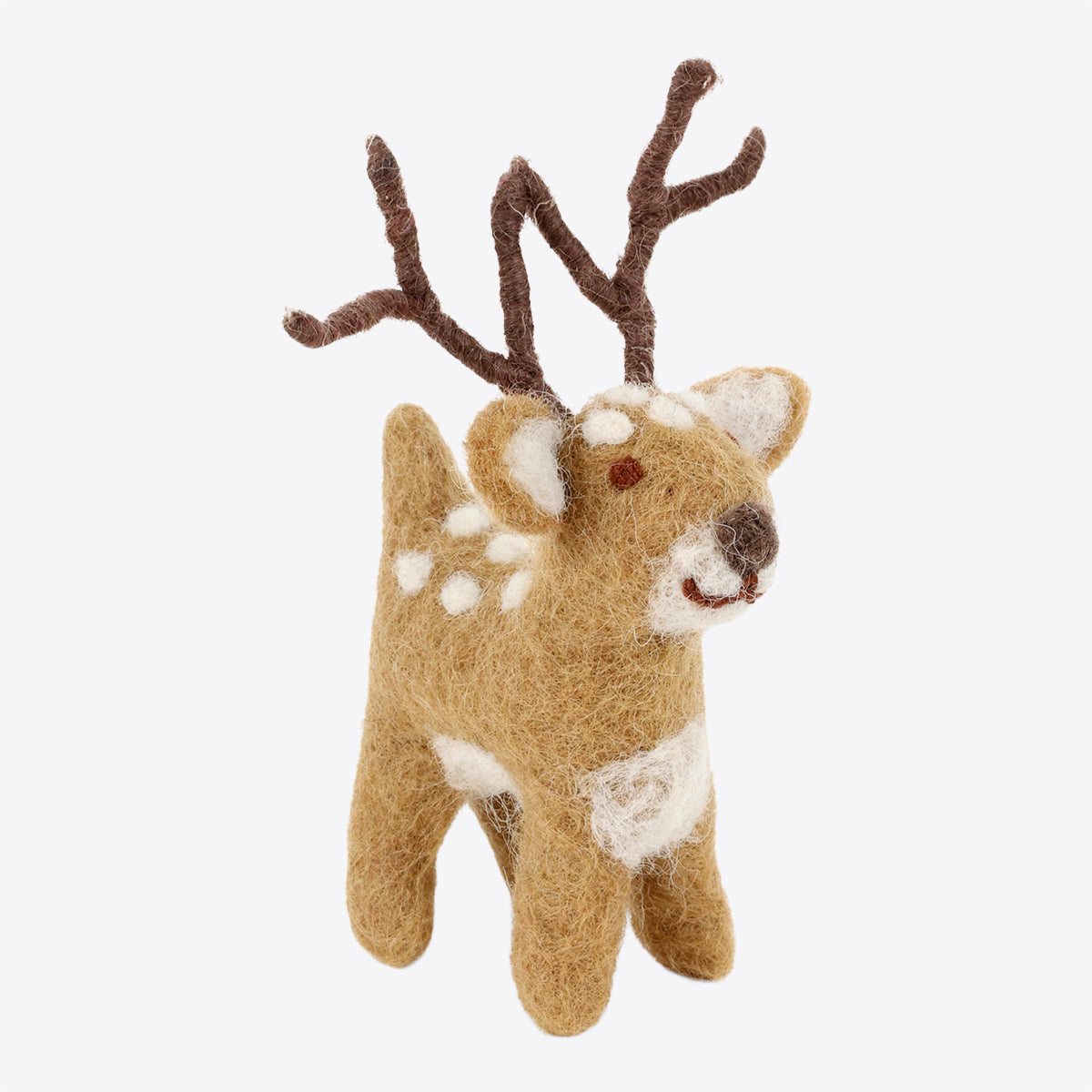 Cute Brown Deer - Small – Small brown deer by Gry &amp; Sif