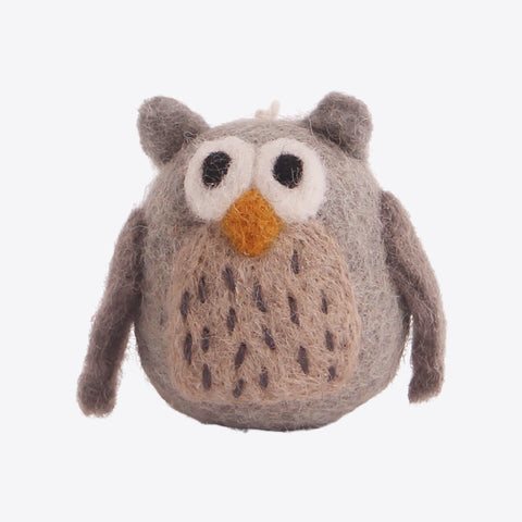 Owl - Small – Small felt owl by Gry &amp; Sif