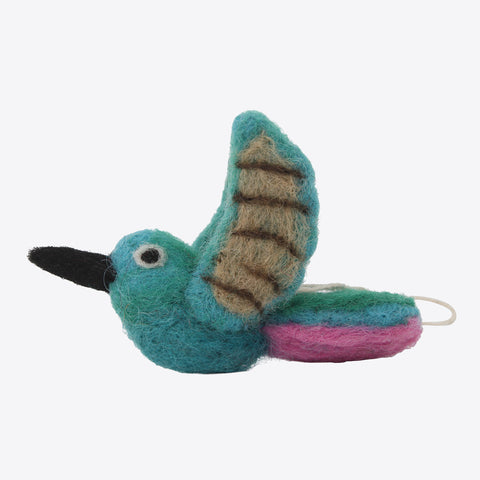 Bird – Hummingbird – Handmade from felt by Gry &amp; Sif