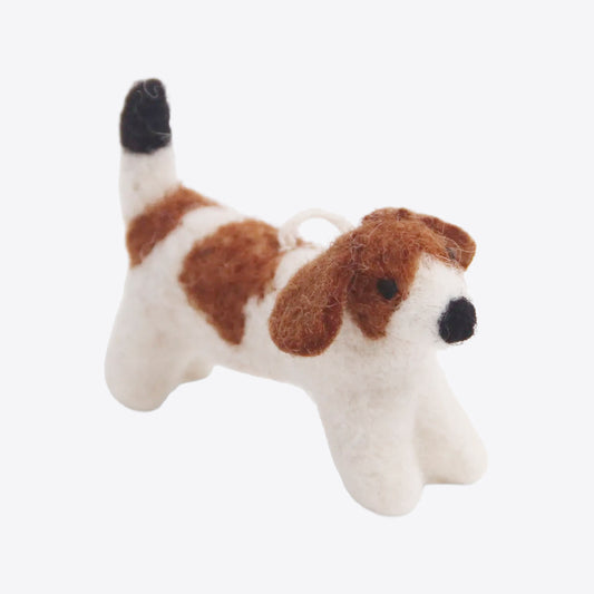 Hund – Jack Russel – Handgemacht aus Filz von Gry & Sif