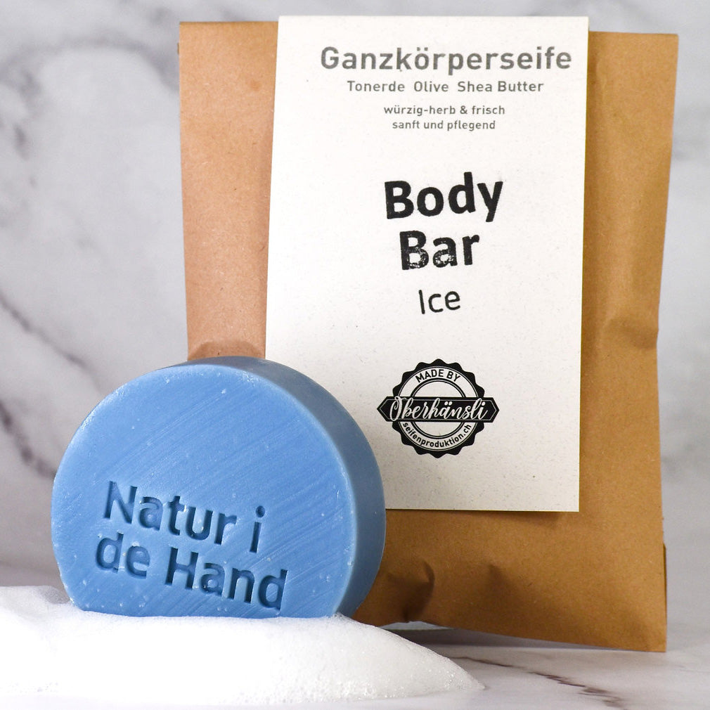 Natural Soap Ice Body Bar – Natur i de Hand