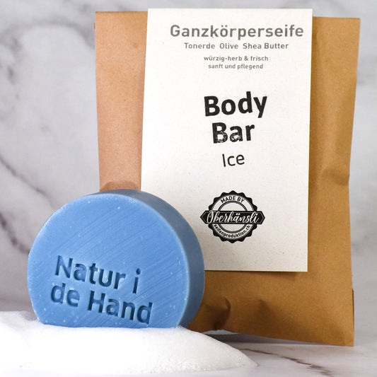 Savon naturel Ice Body Bar – Natural i de Hand