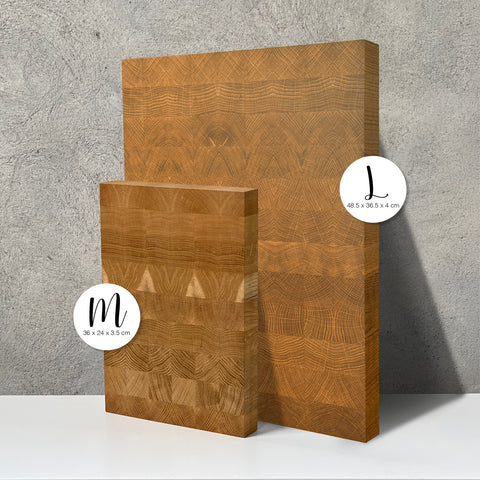 Hackblock L aus Stirneiche