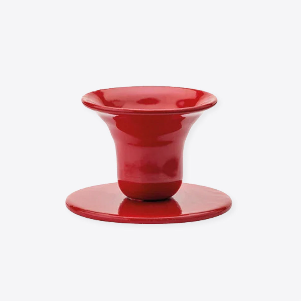 Mini Kerzenständer – Glocke – Rot – Kunstindustrien