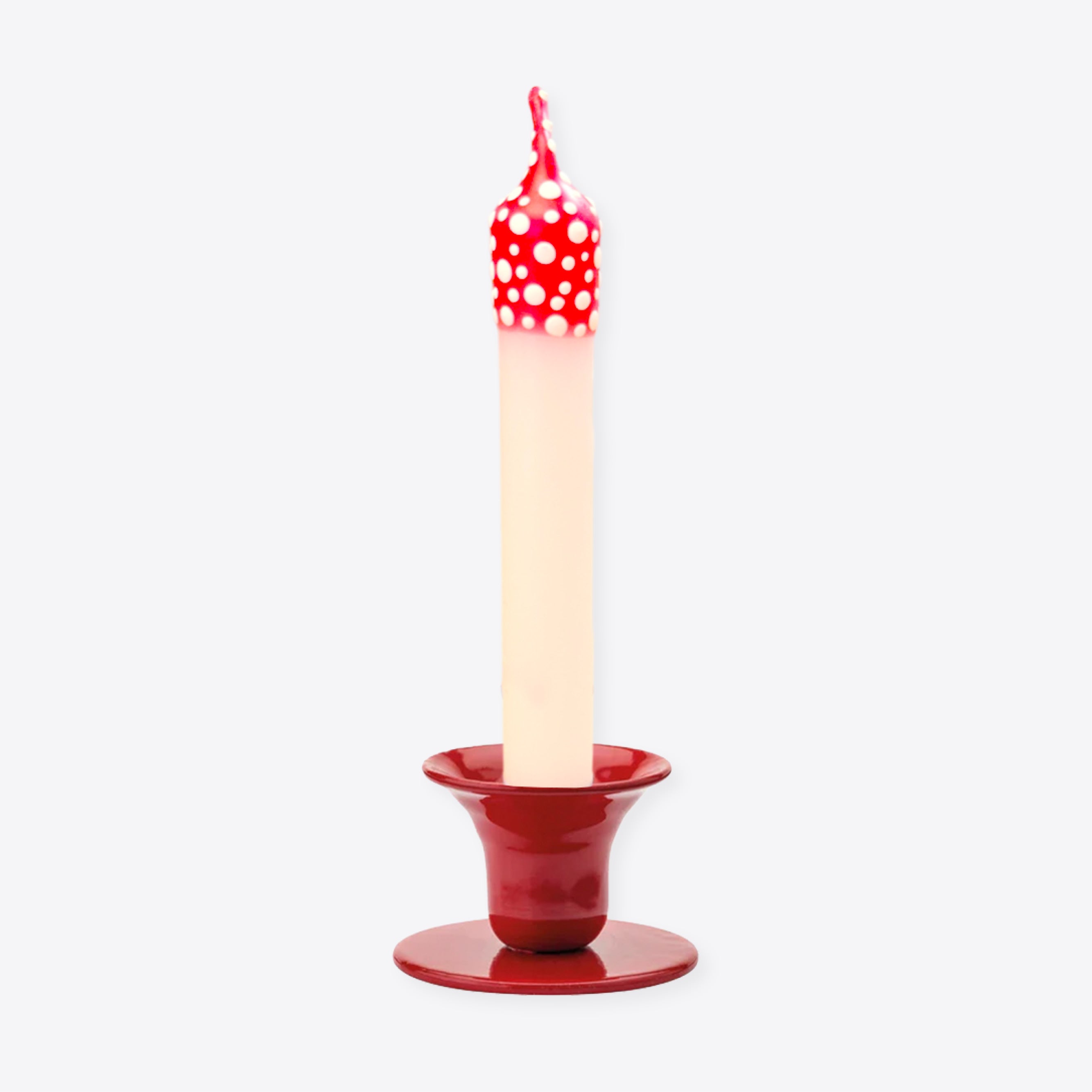 Mini Kerzenständer Glocke Rot – Kunstindustrien