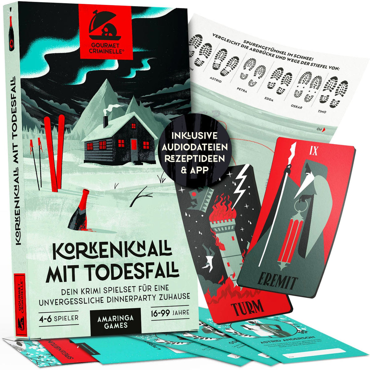 Korkenknall mit Todesfall – Krimidinner