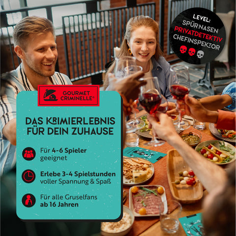 Korkenknall mit Todesfall – Krimidinner