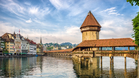 Lucerne – City Board – Chapel Bridge