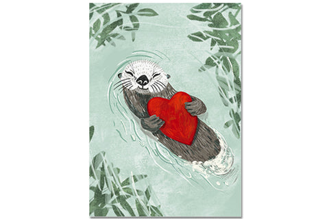 Otterliebe – Postkarte – Mare di Maria