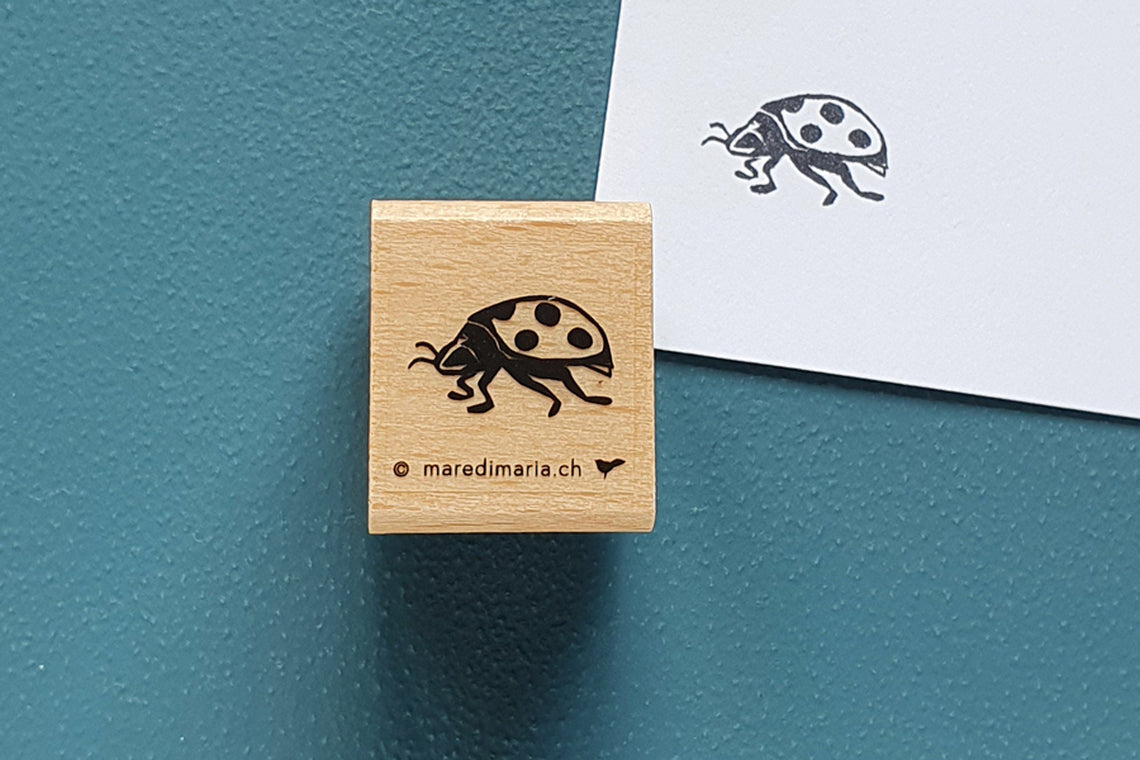 Glückskäfer – Mini-Stempel – Mare di Maria