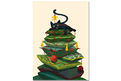 Katzenbaum – Postkarte – Mare di Maria