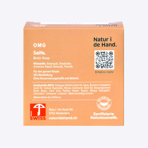 OMG Body Bar – Natural i de Hand