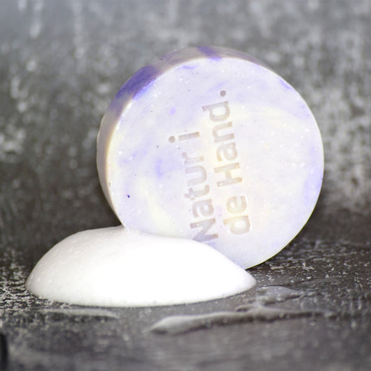 Naturseife – Purple Rain | Body Bar – Natur i de Hand