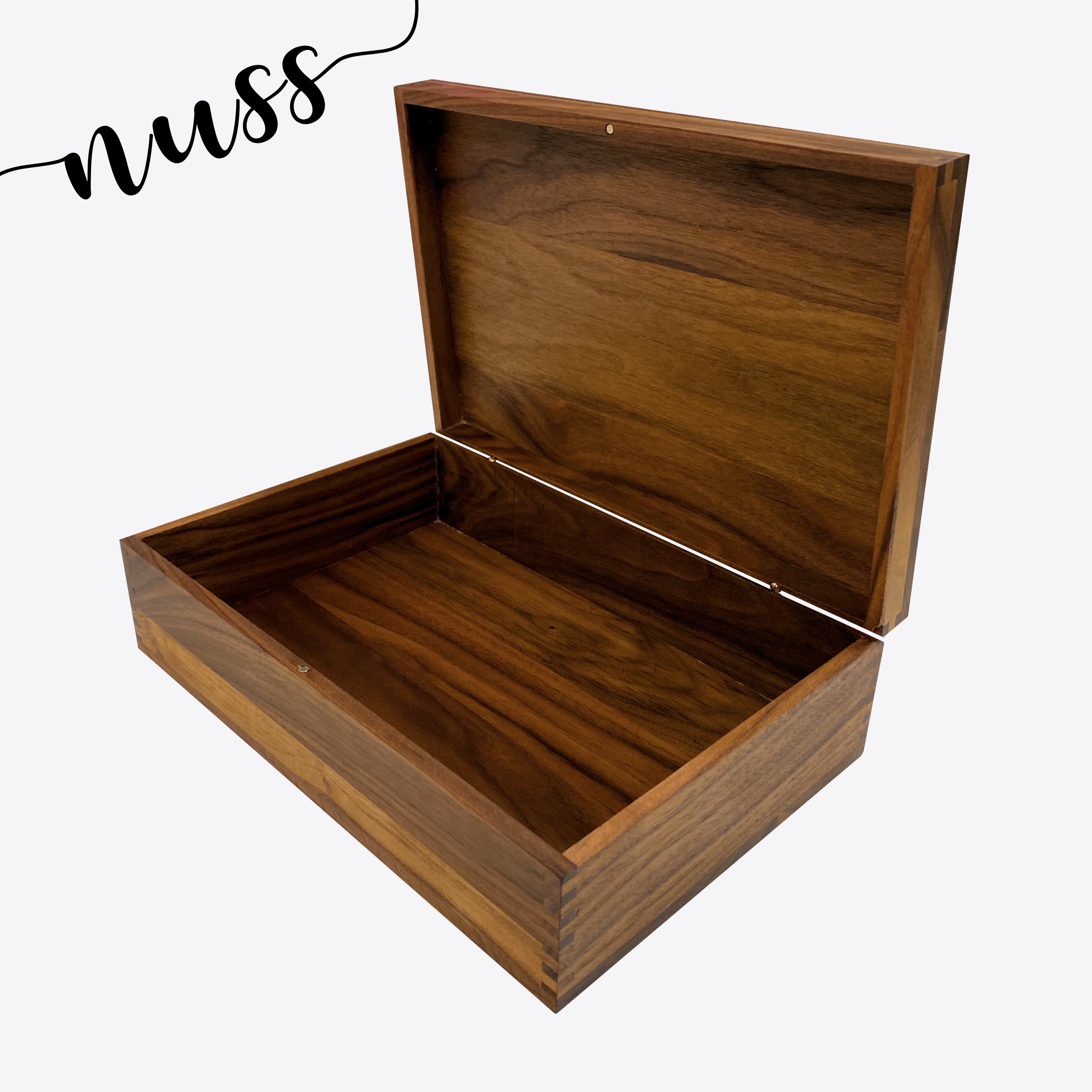 NaniBox M – Aufbewahrungsbox aus Holz mit Gravur